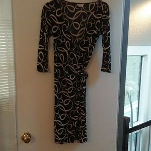 London Times wrap around dress